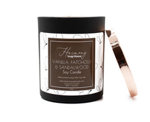 Load image into Gallery viewer, Vanilla Patchouli Sandalwood Soy Wax Candle
