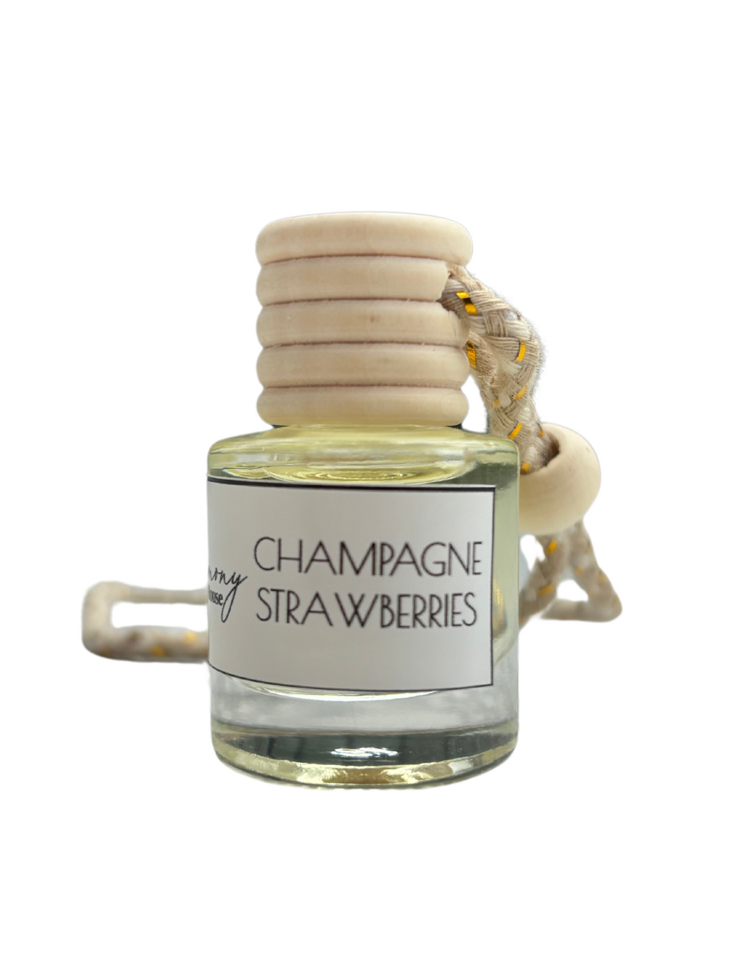 Champagne Strawberries Car Diffuser