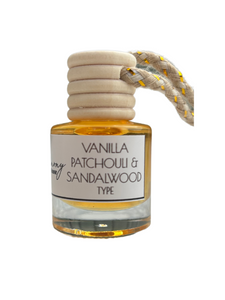 Vanilla Patchouli Sandalwood Car Diffuser