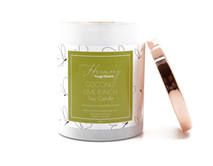 Coconut Lime Punch Soy Wax Candle