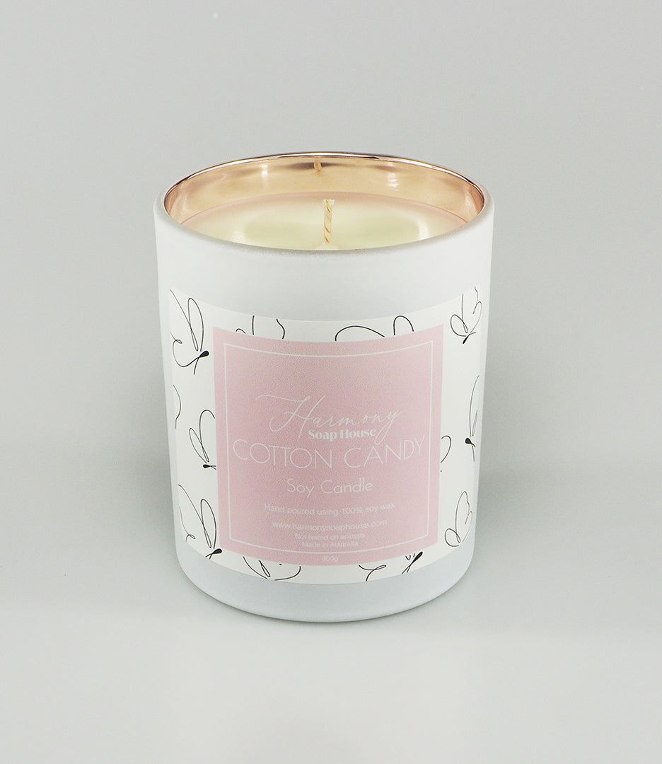 Cotton Candy Soy Wax Candle