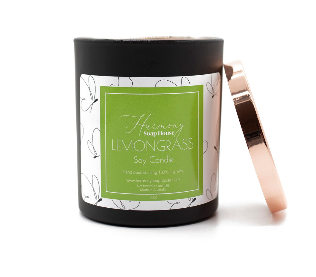 Lemongrass Soy Wax Candle