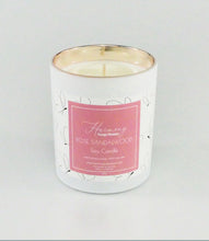 Load image into Gallery viewer, Rose Sandalwood Soy Wax Candle
