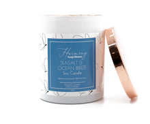 Load image into Gallery viewer, Sea Salt &amp; Ocean Breeze Soy Wax Candle
